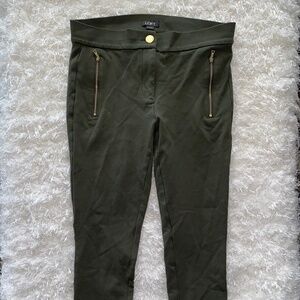 Loft size 4 ladies olive green pants